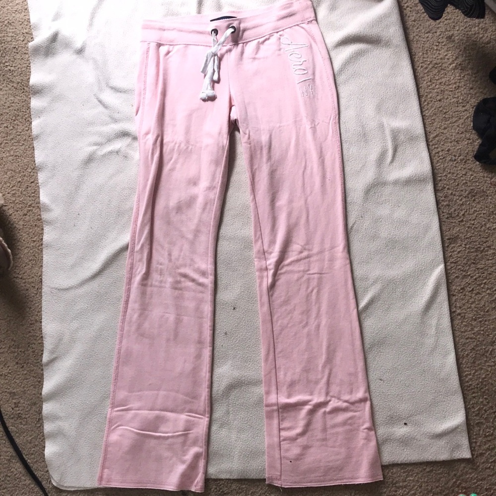 Baby pink sweats!